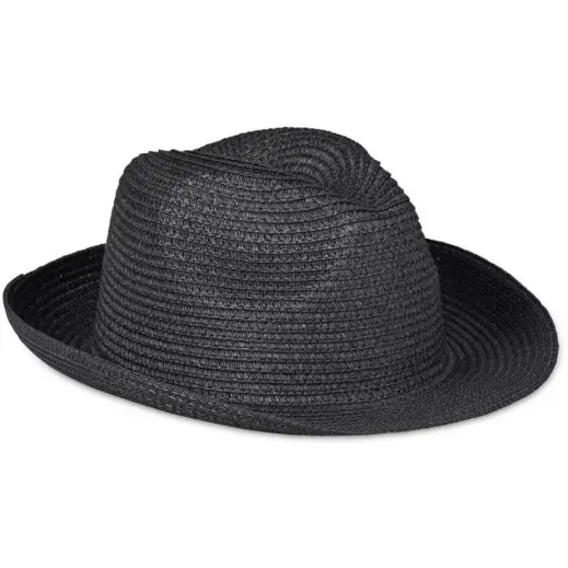 Bruno Fedora Hat Black